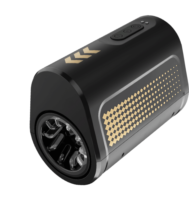 7 Thrusting Rotating Open-ended Fully Waterproof Portable Masturbation Cup