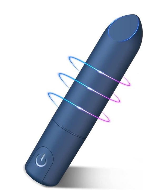 10 Frequency Lipstick Bullet  Mini Vibrator