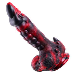 9 Inch 4 Modes Animal Alien Penis Red Dragon Dildo Vibrator