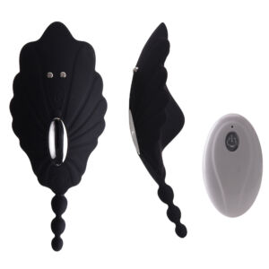 10 Frequency Shell-shaped and Wearable Remote Control Vibrator