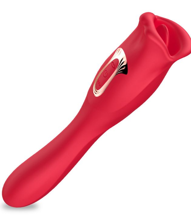 3in1 Oral Clitoris Anal 10Teasing 10 Vibrating handheld Vibrator