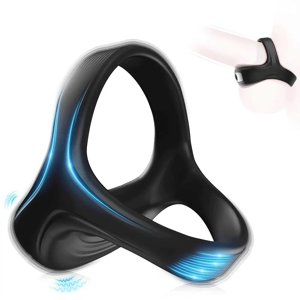 10 Speeds Male Penis Vibrating Cock Ring