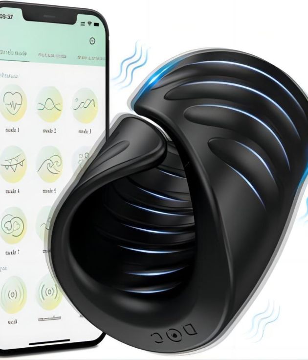 9 Vibration Modes APP Control Penis Training Vibrator