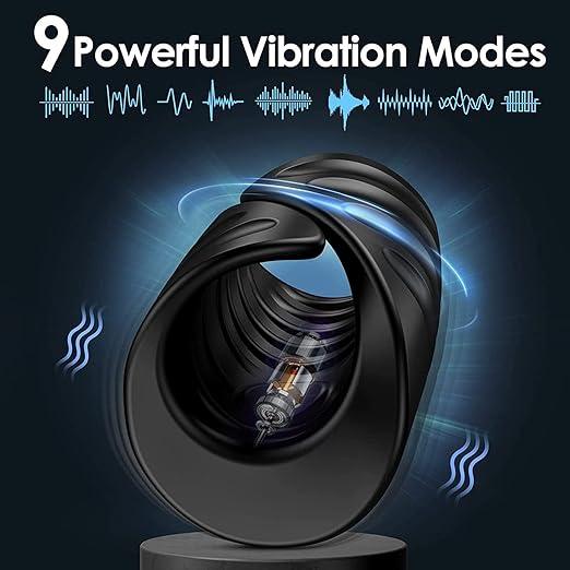 9 Vibration Modes APP Control Penis Training Vibrator - Image 3