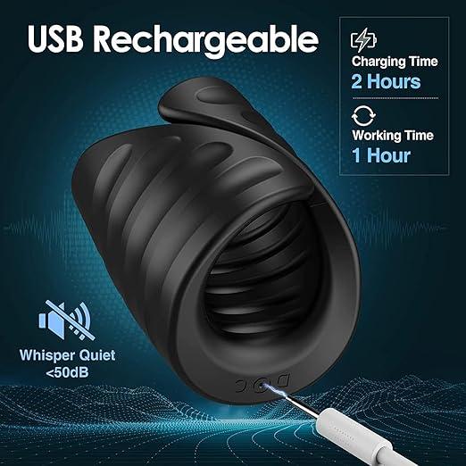 9 Vibration Modes APP Control Penis Training Vibrator - Image 2