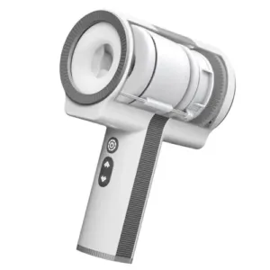 T Shaped Penis Stimulator Telescopic Rotating 3D Simulation Masturbation Cup
