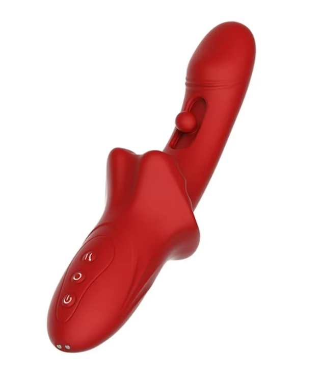 10 Frequency Big Mouth Tapping Flapping Vibrator