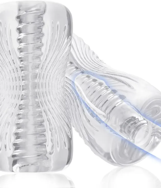 TPE Male Penis Training 3D Realistic Texture Masturbator Cup For Adult