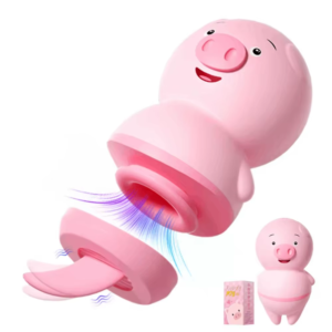 Mini Tongue Licking Love Pig Vibrator