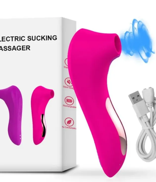 10 Vibration Powerful Sucker Clitoris Sucking Vibrator