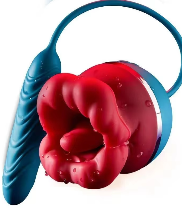 3 speed 5 Vibration Big Mouth Tongue Clitoral Licking Vibrator