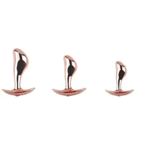 Alloy Snake style RosGold Color Anal Plug