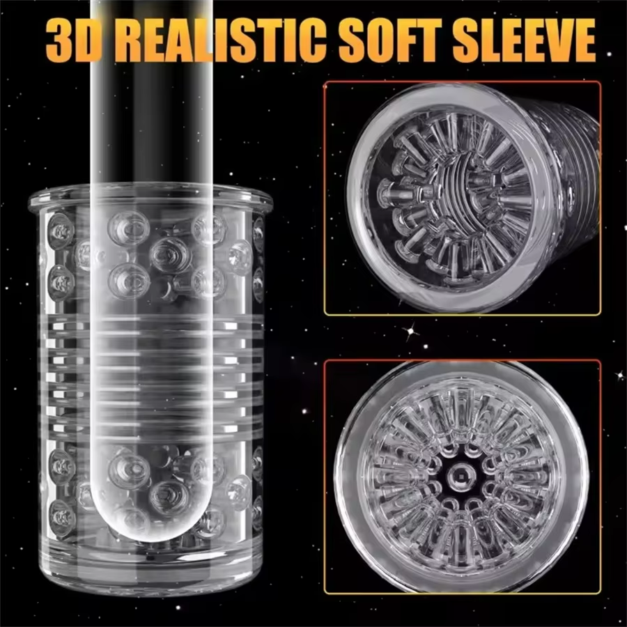 7 Thrusting 7 Rotating Male Strong Suction Masturbator Cup - Image 6