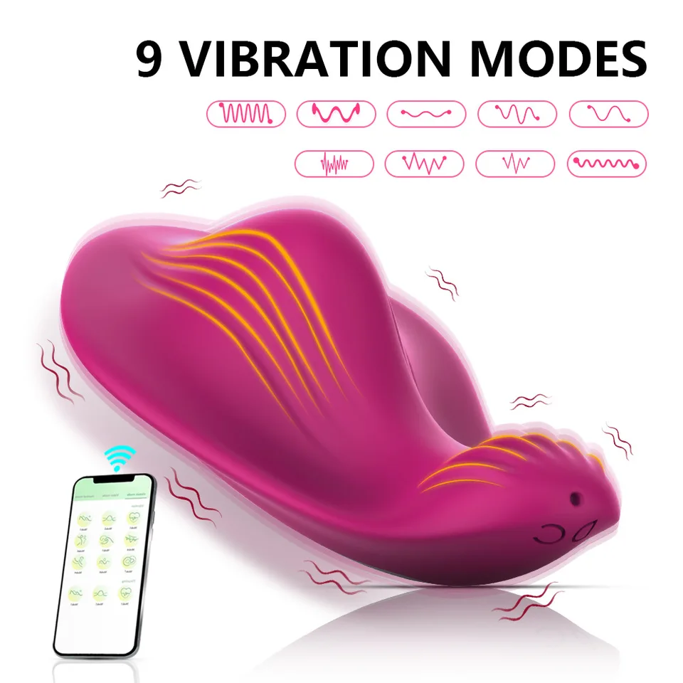 9 Vibration APP Control Mini Clitoris Vibrator - Image 2