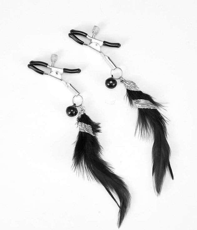 Bell Feather Nipple Clamps