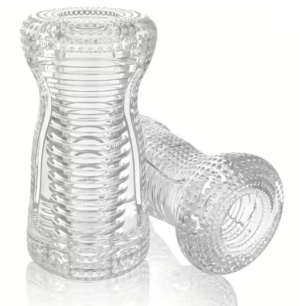 Transparent Jelly Artificial Vaginal Real Pussy Penis Exerciser Enlarger Male Masturbator Cup