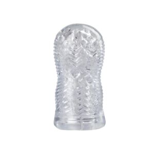 5.5 Inch Clear Larger Accommodating Zone Male Masturbator