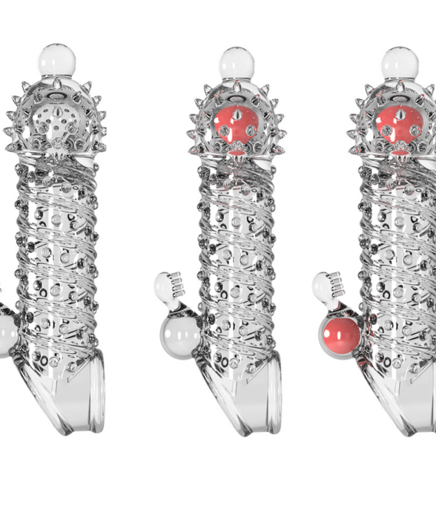 4cm Penis Extension Sleeve Vibrator Extender