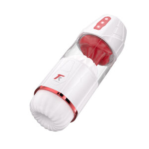 3 MOdes Licking Sucking Vibrating Male Masturbator Cup