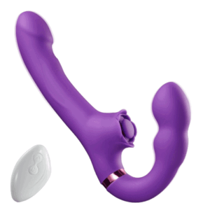 Double-ended 10 Vibrating& Tapping Modes G-Spot Vibrator