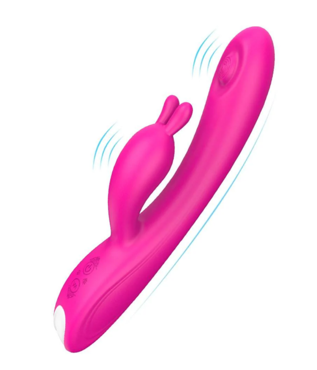 Dual Motor 10 Frequency Simulated Pulling Rabbit Vibrator