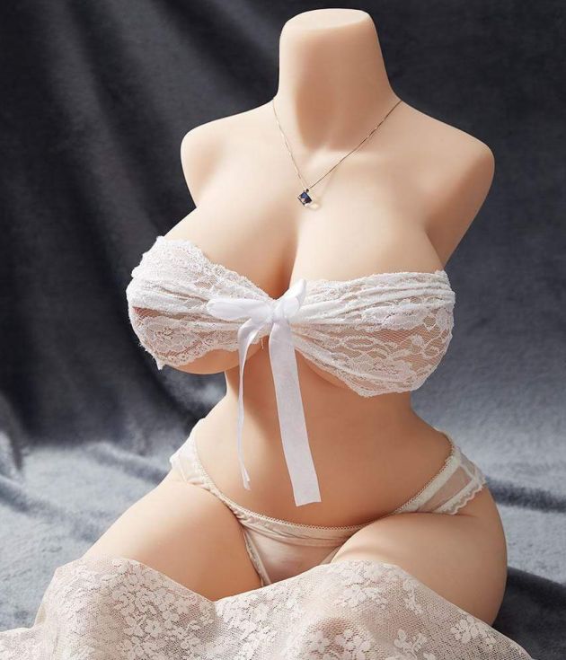 27.8-Inch Huge Breasts Two-Channel Sexy Realistic Male Masturbator