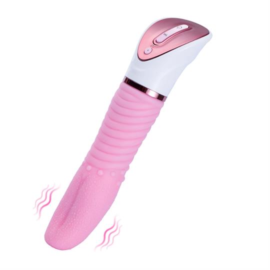 360°Rotation Heating 10 Vibration Tongue Vibrator