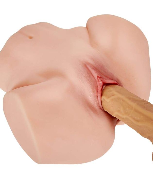 3D Tunnel Realistic Labia Anal Flexible Ass Male Masturbator
