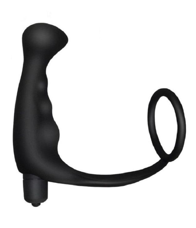 10 Frequency Silicone Come Hither Prostate Massager