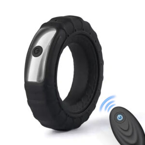 10-Frequency Vibration Wireless Remote Control Wheel-Like Cock Ring