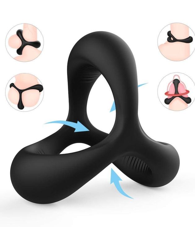 Silicone Erection Enhancing Penis Ring