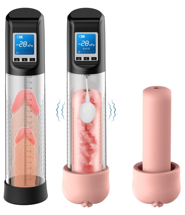 6 Suction 9 Vibration Electric Vacuum Penis Pump