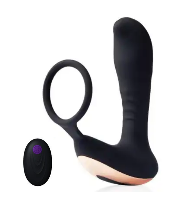 7-Frequency Vibration Prostate StimulatorWith Ring Prostate Massager