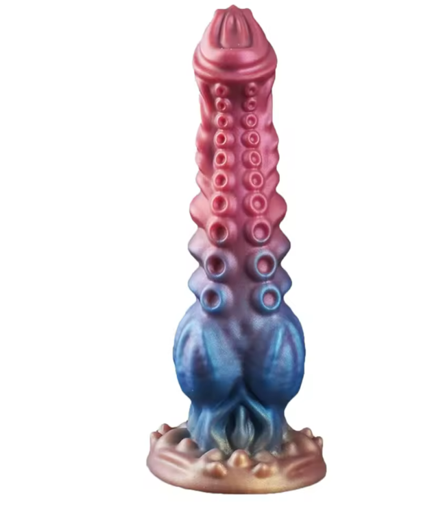 Alien Horse Head Octpus Body Silicone Dildo Plug