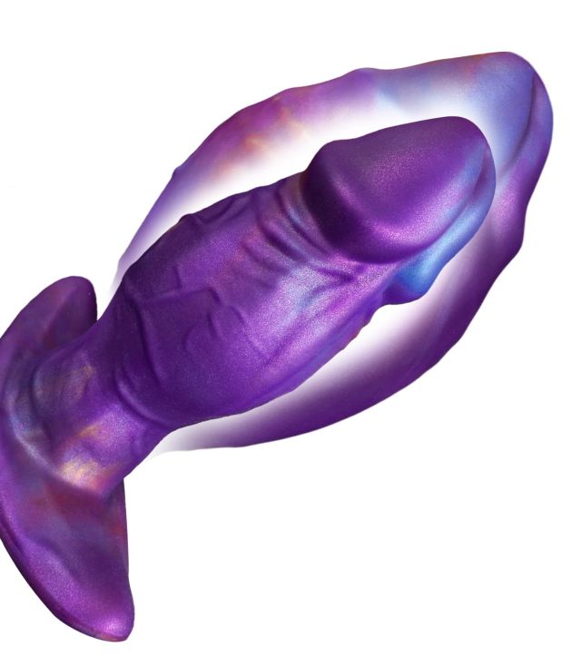Alien Monster Inflatable Soft Silicone Anal Dildo Plug