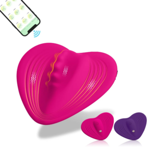 9 Vibrating  Mini Heart Pad Wireless Clitoris Vibrator