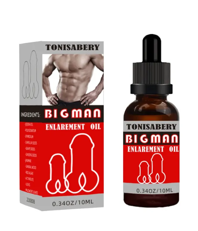 10ML Natural Plant Men Private Parts Massage XXL Big Man Essential Oil