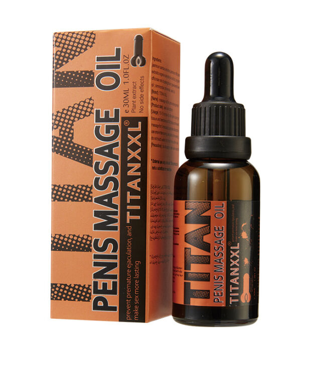 Enlargement Massage Oil TITAN XXL Penis Massage Oil Penile Oil Delayed Ejaculation