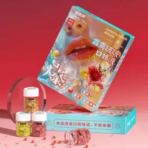 3ML Food Grade Organic Sex Lubricant Gel Oral Liquid Popping Candy Oral Lube