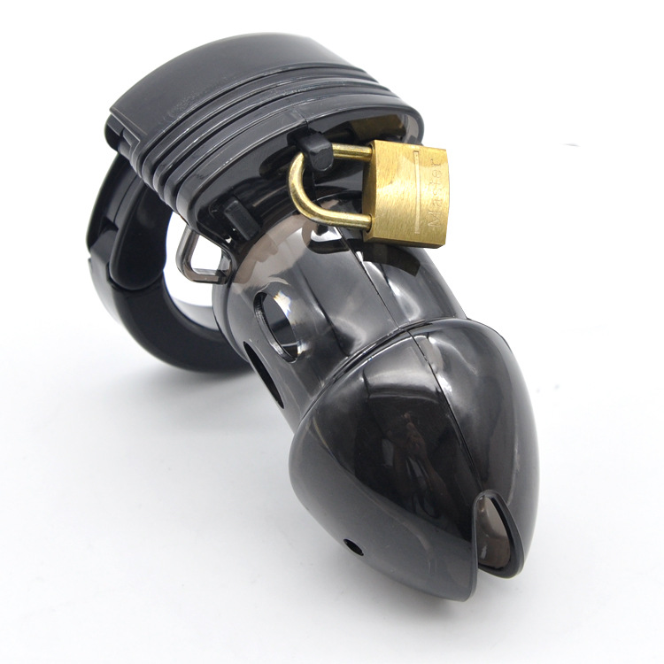 Plastic Male Chastity Devices Adult Lock Cage SM Accessories Sex Toys 6