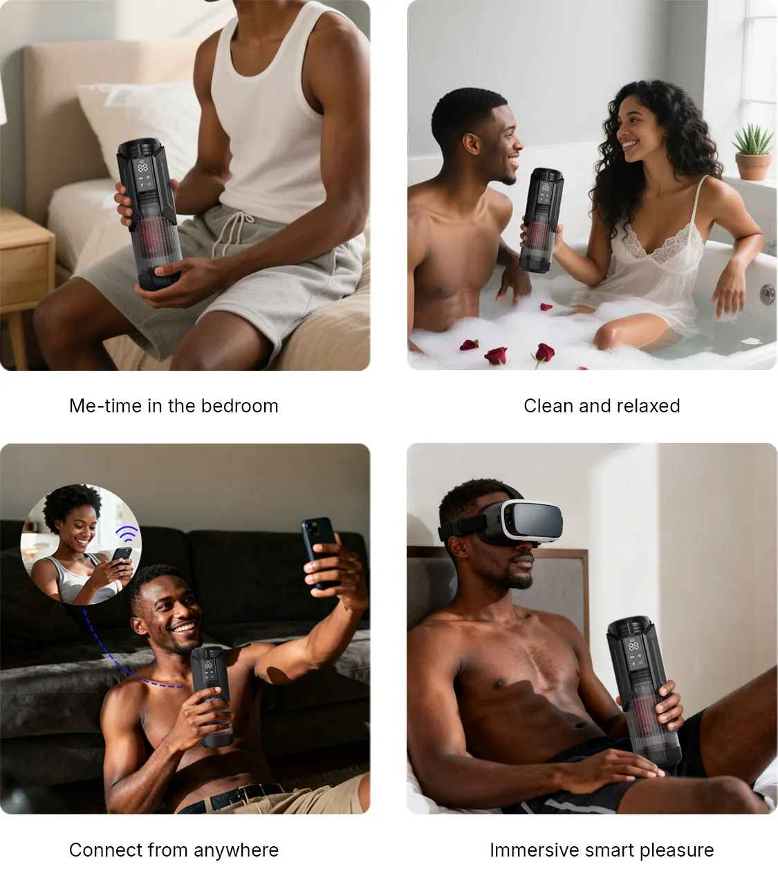 7 Sucking Thrusting Rotating App Controlled Waterproof Telescopic Automatic Male Stroker For Adult - Image 4