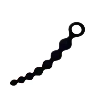 SM Rear Court Silicone Seven Ball Bead Anal Plug For Adult
