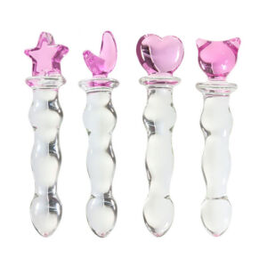Magic Wand Anal Beads, Adult Glass Dildo Sex Toy