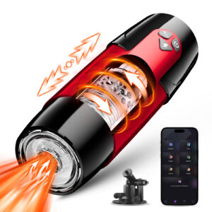 5 Thrusting 5 Rotating APP Control Electric Sex Machine Masturbation Stroker Sex Toy