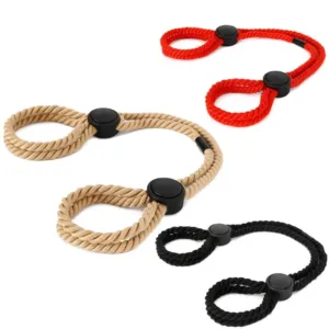BDSM Cotton Rope Handcuffs and Ankle Shackles Multi-functional Bondage Sex Toys