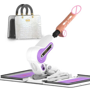 6-in-1 Multi-Speed Multi-Angle Adjustable Remote Control Sex Machine with Automatic Thrusting Realistic Dildo