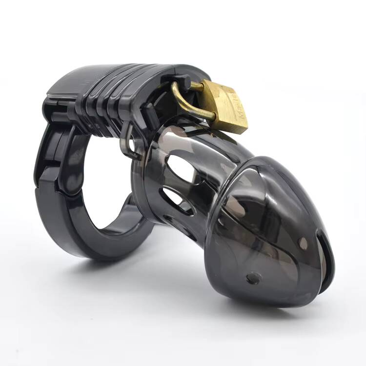 Plastic Male Chastity Devices Adult Lock Cage SM Accessories Sex Toys 5