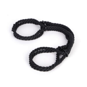 BDSM Handmade Cotton Rope Bondage Gear Wrist Hand Cuff Restraints Bondage Rope Handcuffs