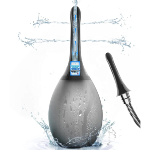 7 Nozzles 245ml Reusable Anal Cleaning Enema Bulb Douche