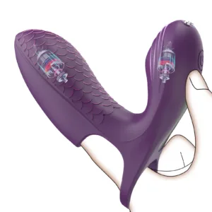 10×10 Vibration Modes Wearable Finger Vibrator with G-Spot and Clitoral Stimulation